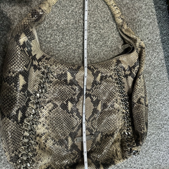 Michael Kors Snakeskin Patterned Hobo Shoulder Bag Purse AS IS - Picture 12 of 16